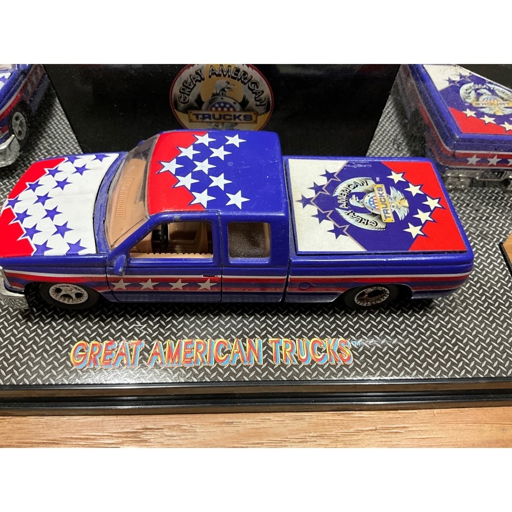 K-Line Great American Trucks Diecast Collection Set of 6 check pic missing tire - Picture 6 of 9